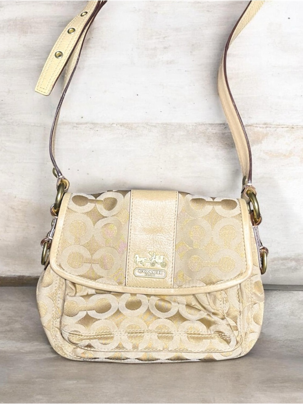 Coach Madison Op Art Holly Crossbody